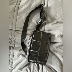 Amanda Uprichard black Fanny pack